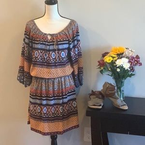 Betsy Johnson Boho chic dress. Size 10